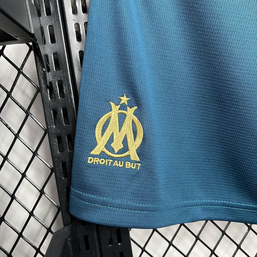 Marseille Soccer Jersey Away Custom Shorts 2024/25 - Image 5