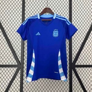 Argentina Soccer Jersey Away Women's Custom Shirt 2024