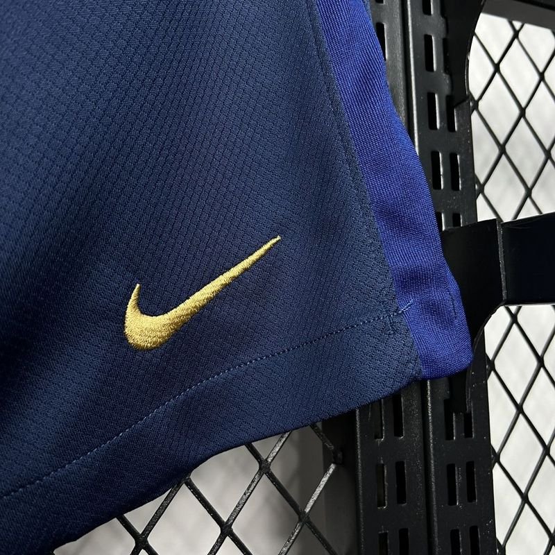 Barcelona Soccer Shorts Custom Home 2024/25 - Image 4