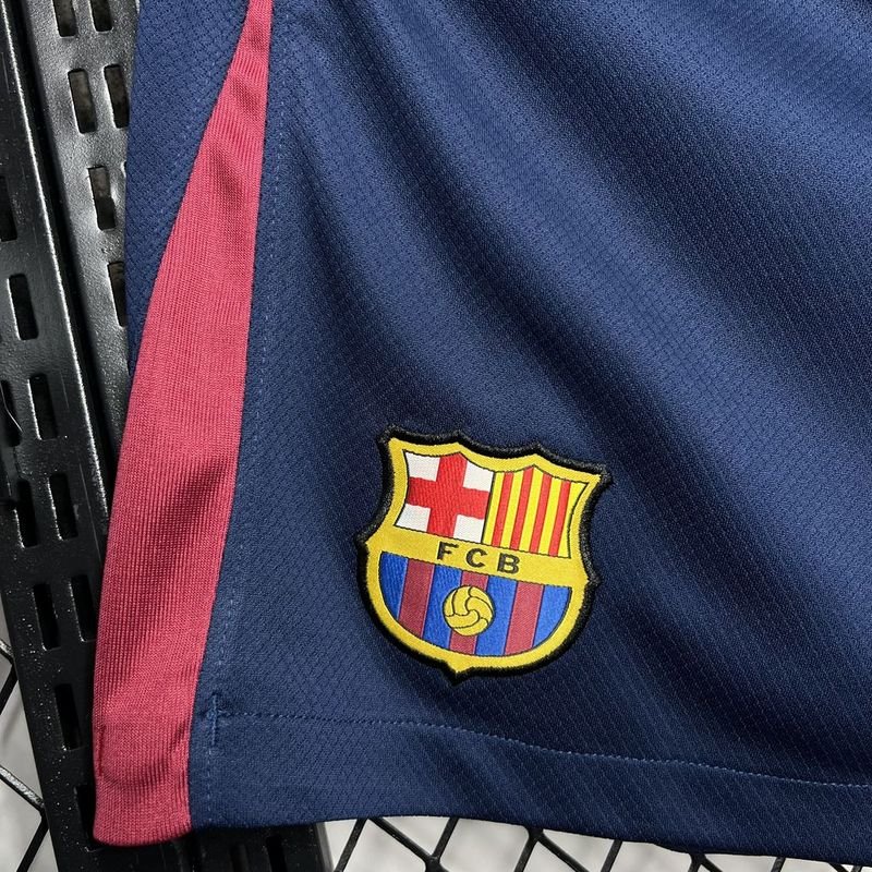 Barcelona Soccer Shorts Custom Home 2024/25 - Image 6