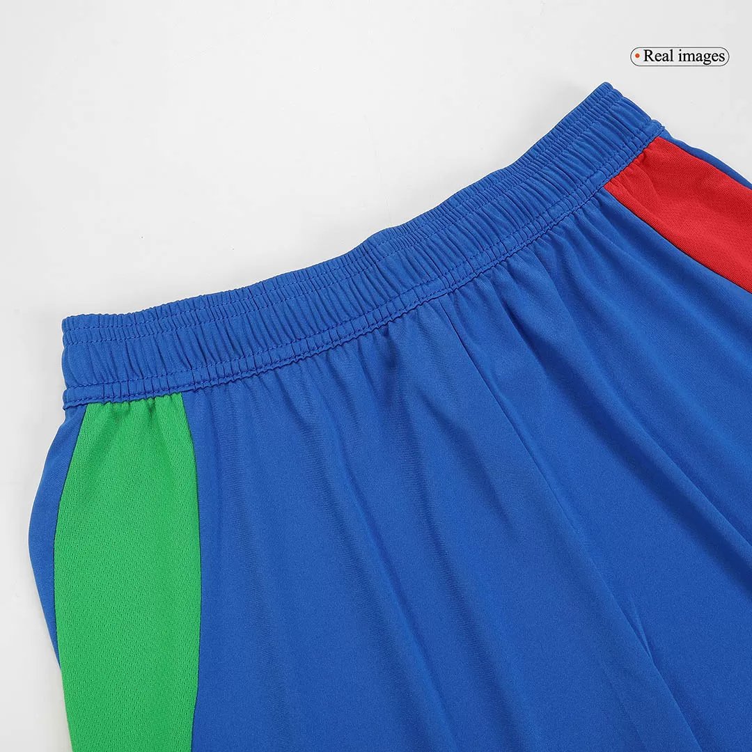 Italy Soccer Jersey Away Custom Shorts EURO 2024 - Image 8
