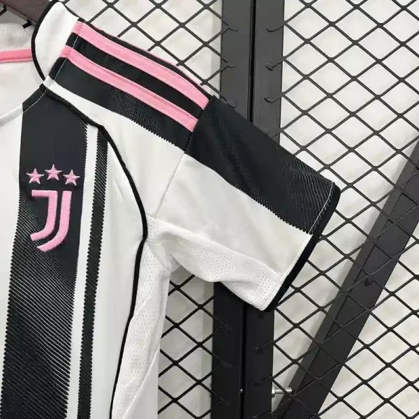 Juventus Soccer Jersey Home Kids Kit Jersey+Shorts 2025/26 - Image 7
