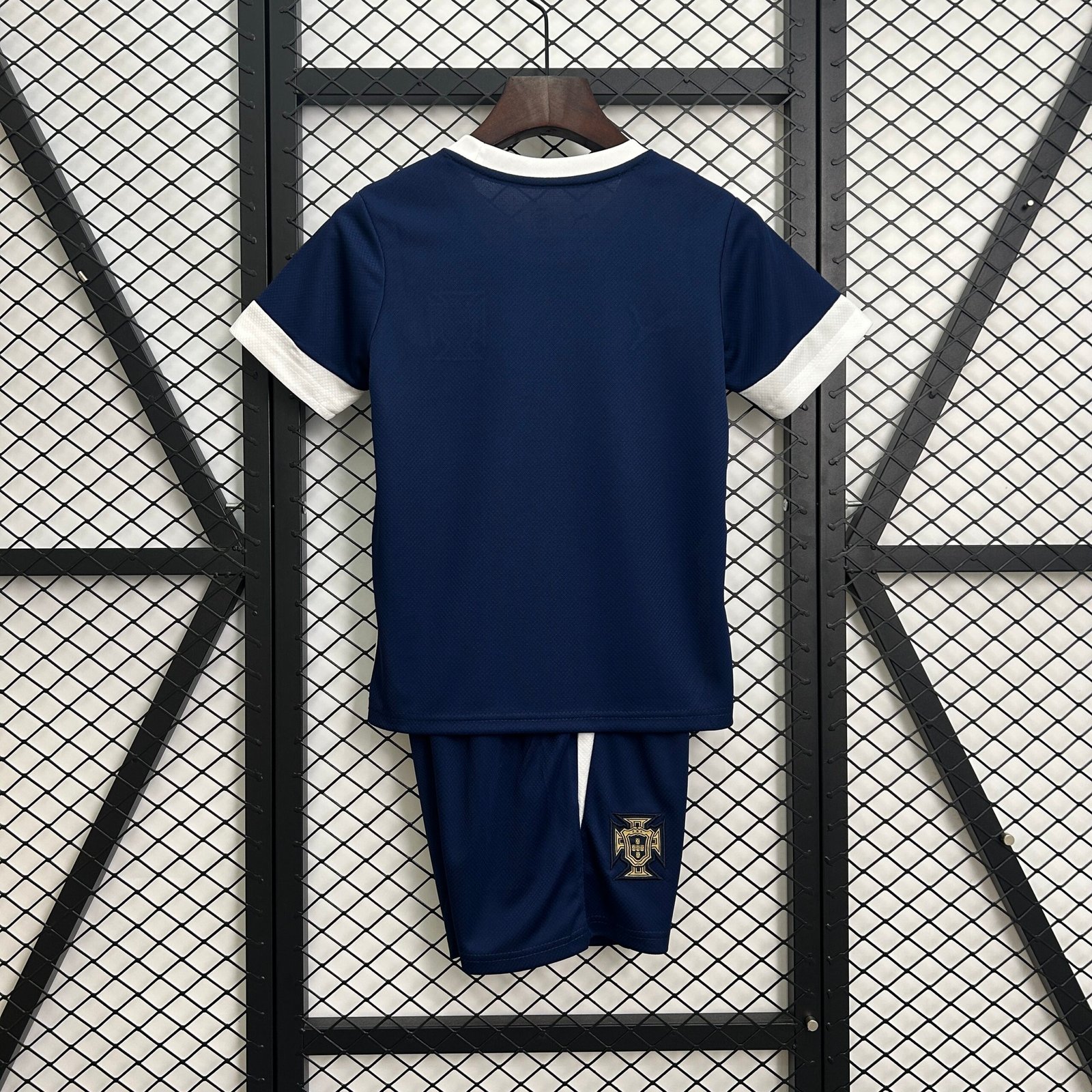Portugal Training Football Uniform Kids Kit Jersey+Shorts 2025 - Image 3