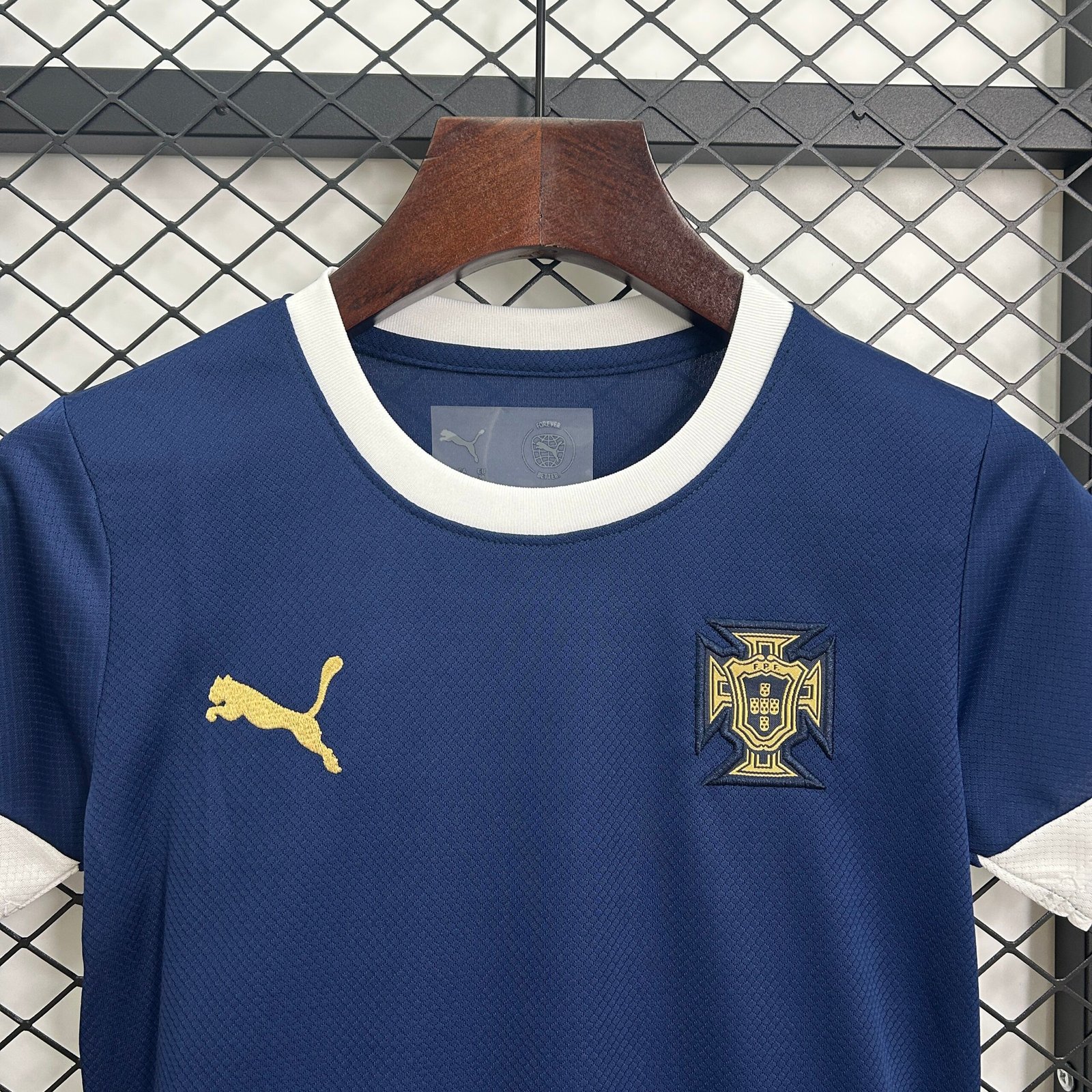 Portugal Training Football Uniform Kids Kit Jersey+Shorts 2025 - Image 4