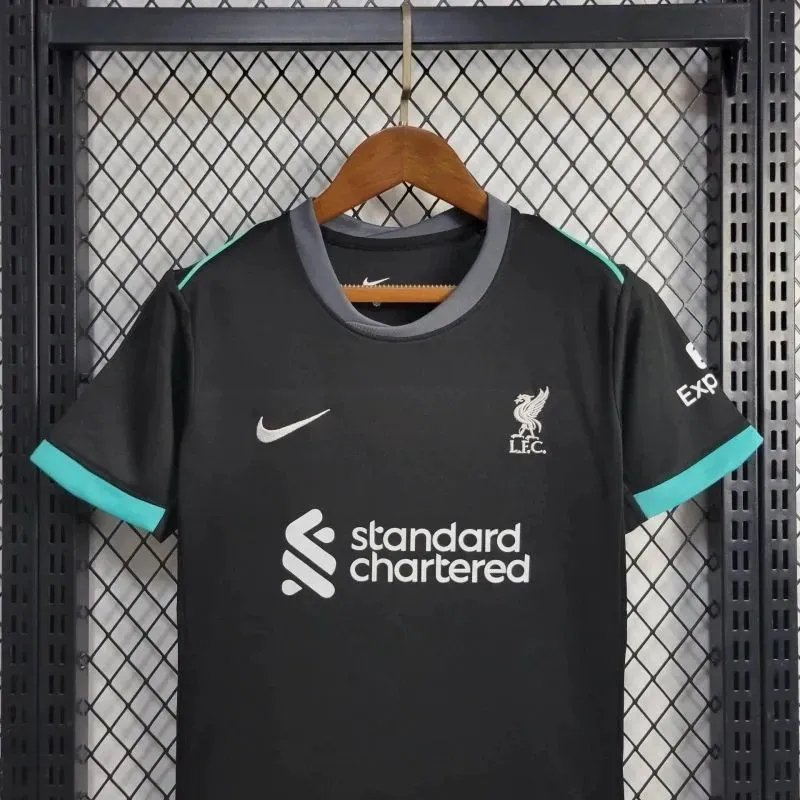 Liverpool Football Jersey Away Kids Kit Jersey+Shorts 2024/25 - Image 4