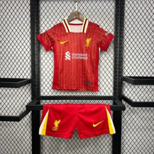 Liverpool Football Jersey Home Kids Kit Jersey+Shorts 2024/25