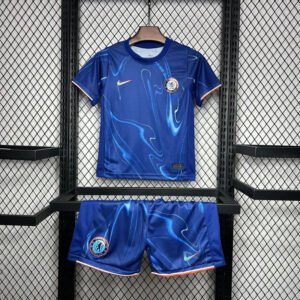 Chelsea Football Jersey Home Kids Kit Jersey+Shorts 2024/25