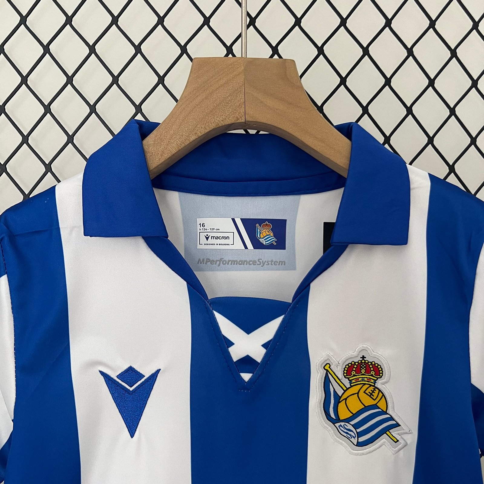 Real Sociedad Soccer Jersey Home Kids Kit Jersey+Shorts 2024/25 - Image 4