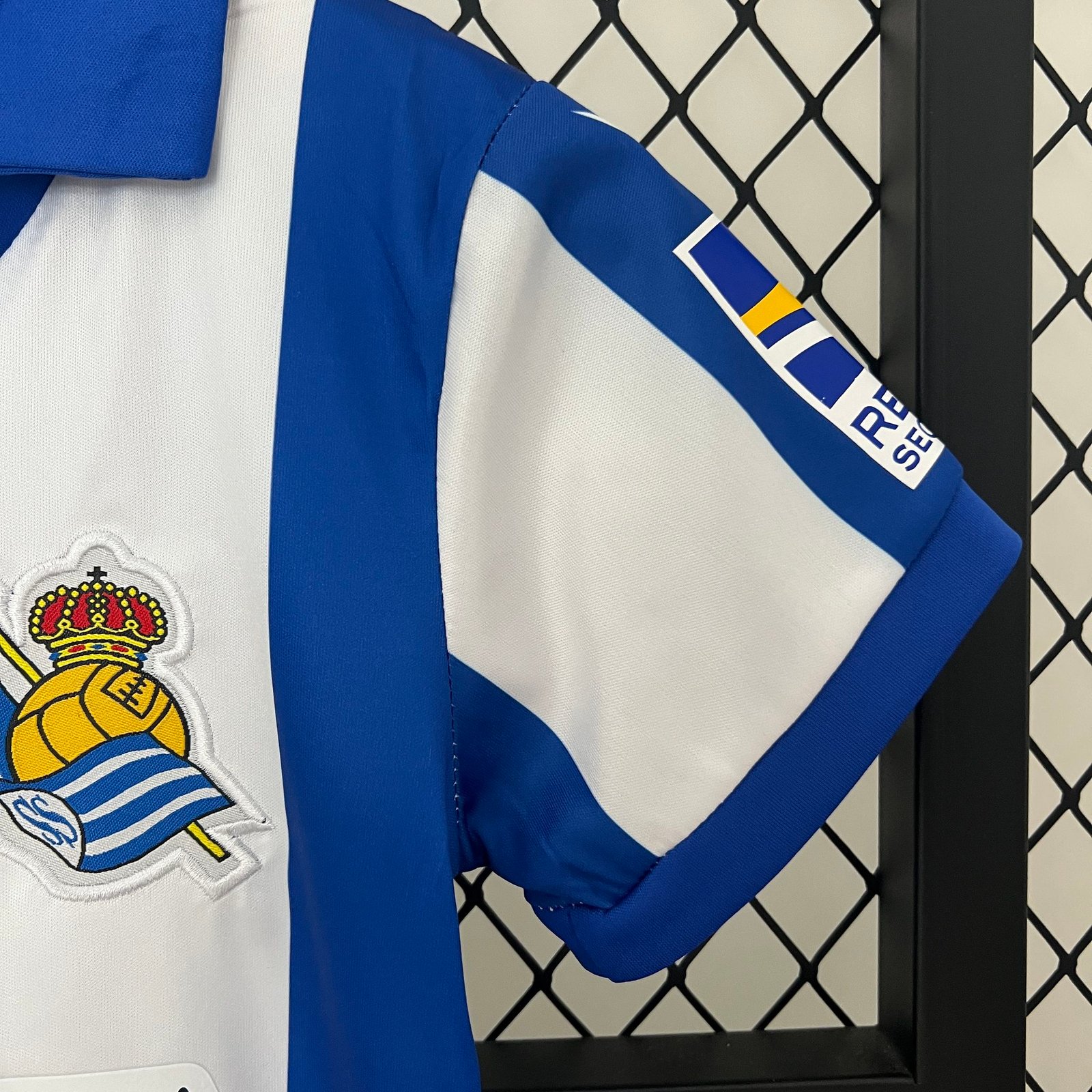 Real Sociedad Soccer Jersey Home Kids Kit Jersey+Shorts 2024/25 - Image 7