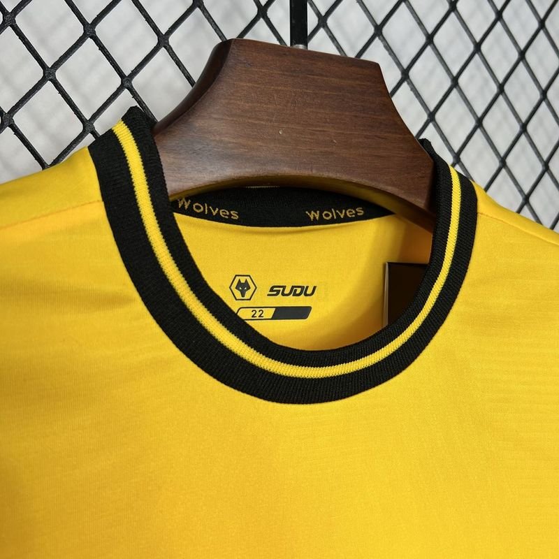 Wolves Football Jersey Home Kids Kit Jersey+Shorts 2024/25 - Image 5