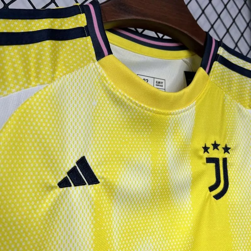 Juventus Soccer Jersey Away Kids Kit Jersey+Shorts 2024/25 - Image 4