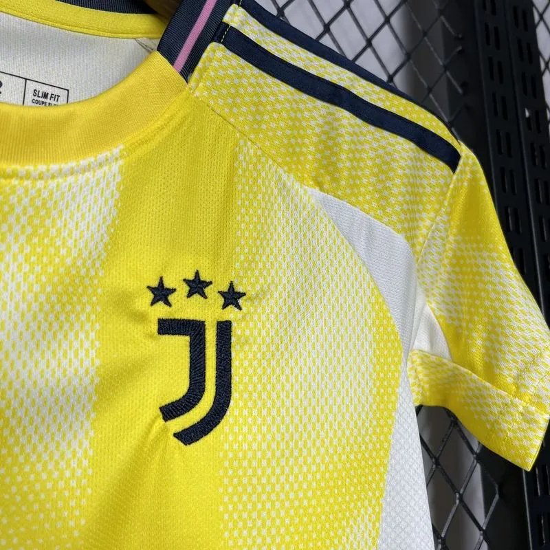 Juventus Soccer Jersey Away Kids Kit Jersey+Shorts 2024/25 - Image 6