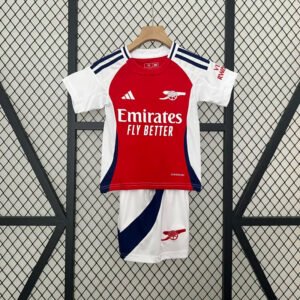 Arsenal Soccer Jersey Home Kids Kit Jersey+Shorts 2024/25
