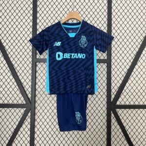 FC Porto Soccer Jersey Third Away Kids Kit Jersey+Shorts 2024/25
