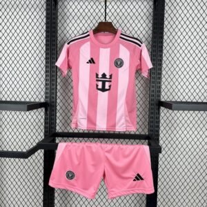 Inter Miami Soccer Jersey Home Kids Kit Jersey+Shorts 2025