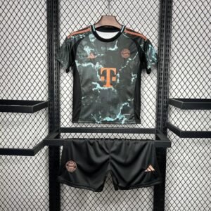 Bayern Munich Jersey Custom Soccer Kids Kit Jersey+Shorts Away 2024/25