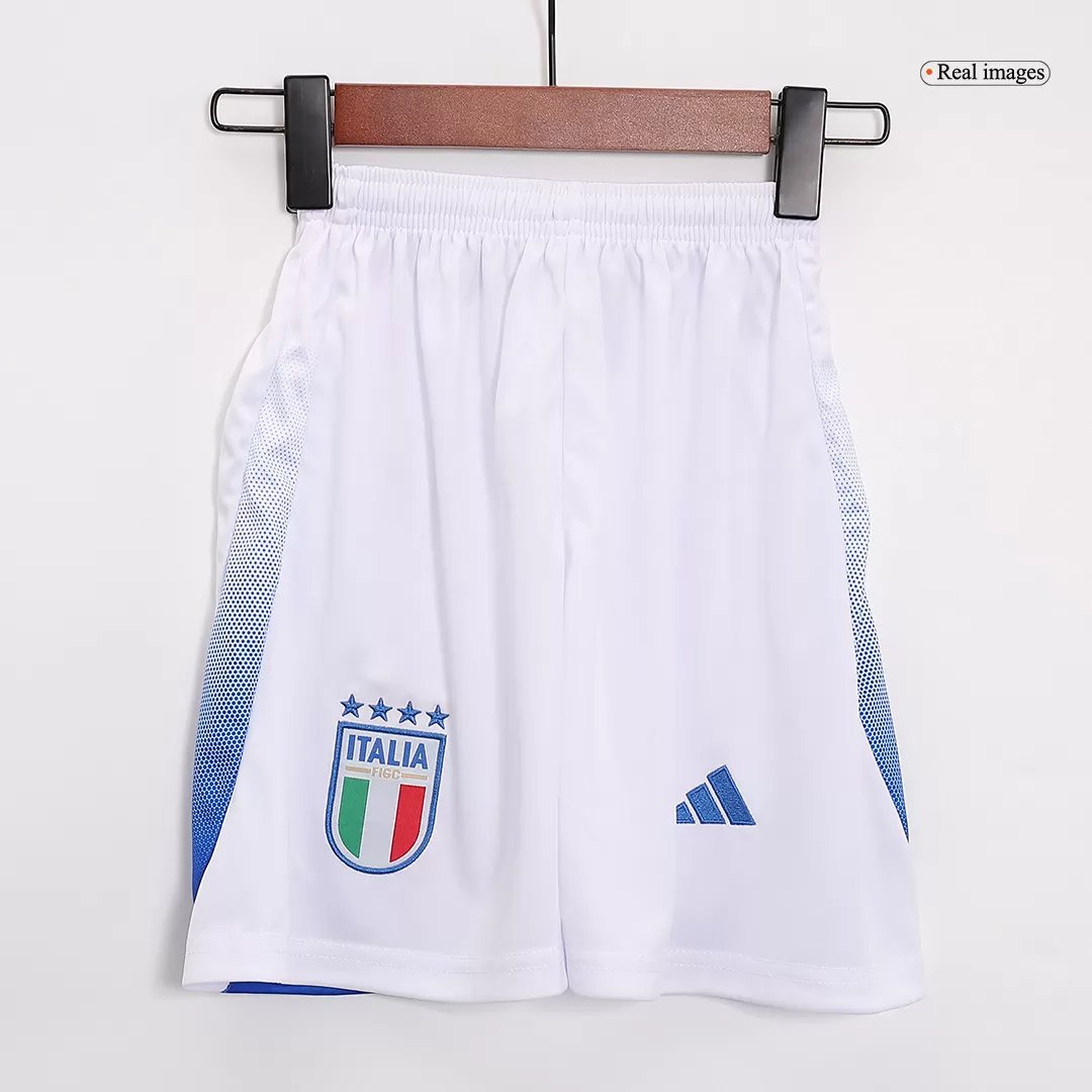Italy Home Football Uniform Kids Kit Jersey+Shorts EURO 2024 - Image 12