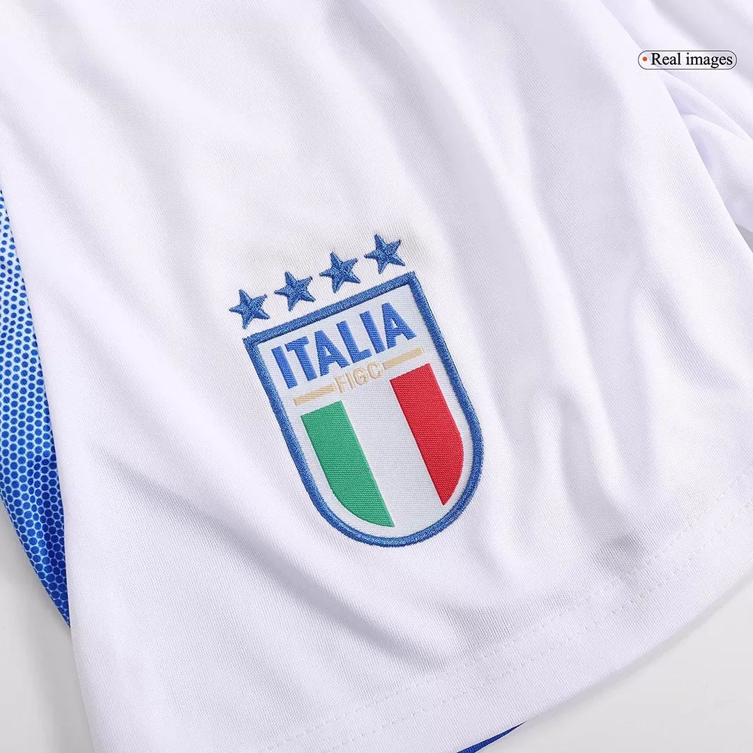 Italy Home Football Uniform Kids Kit Jersey+Shorts EURO 2024 - Image 15