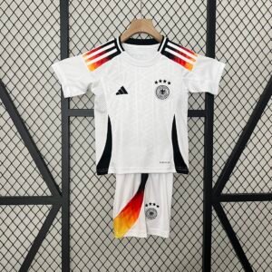 Germany Home Football Uniform Kids Kit Jersey+Shorts EURO 2024