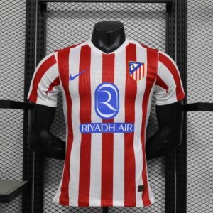 Authentic Soccer Jersey Atletico Madrid Home Shirt 2025/26