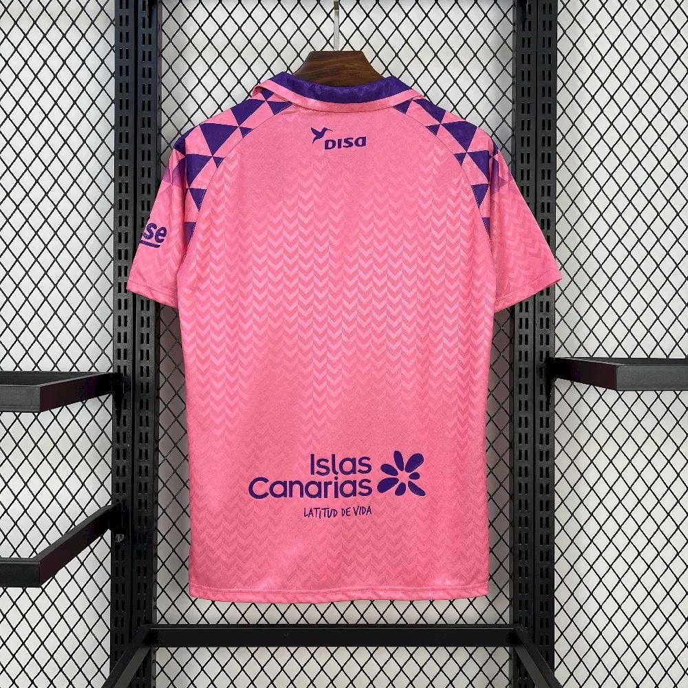 UD Las Palmas Soccer Jersey Pink Octorber Special Edition Custom Shirt 2024/25 - Image 3