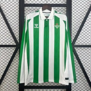 Real Betis Home Long Sleeve Soccer Jersey 2024/25