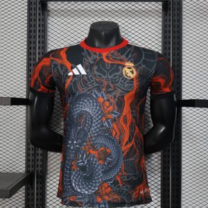 Real Madrid Authentic Soccer Jersey Dragon Special Edition Shirt 2025/26