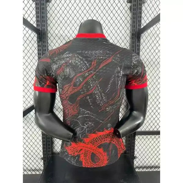 Real Madrid Authentic Soccer Jersey Red Dragon Special Edition Shirt 2025/26 - Image 3