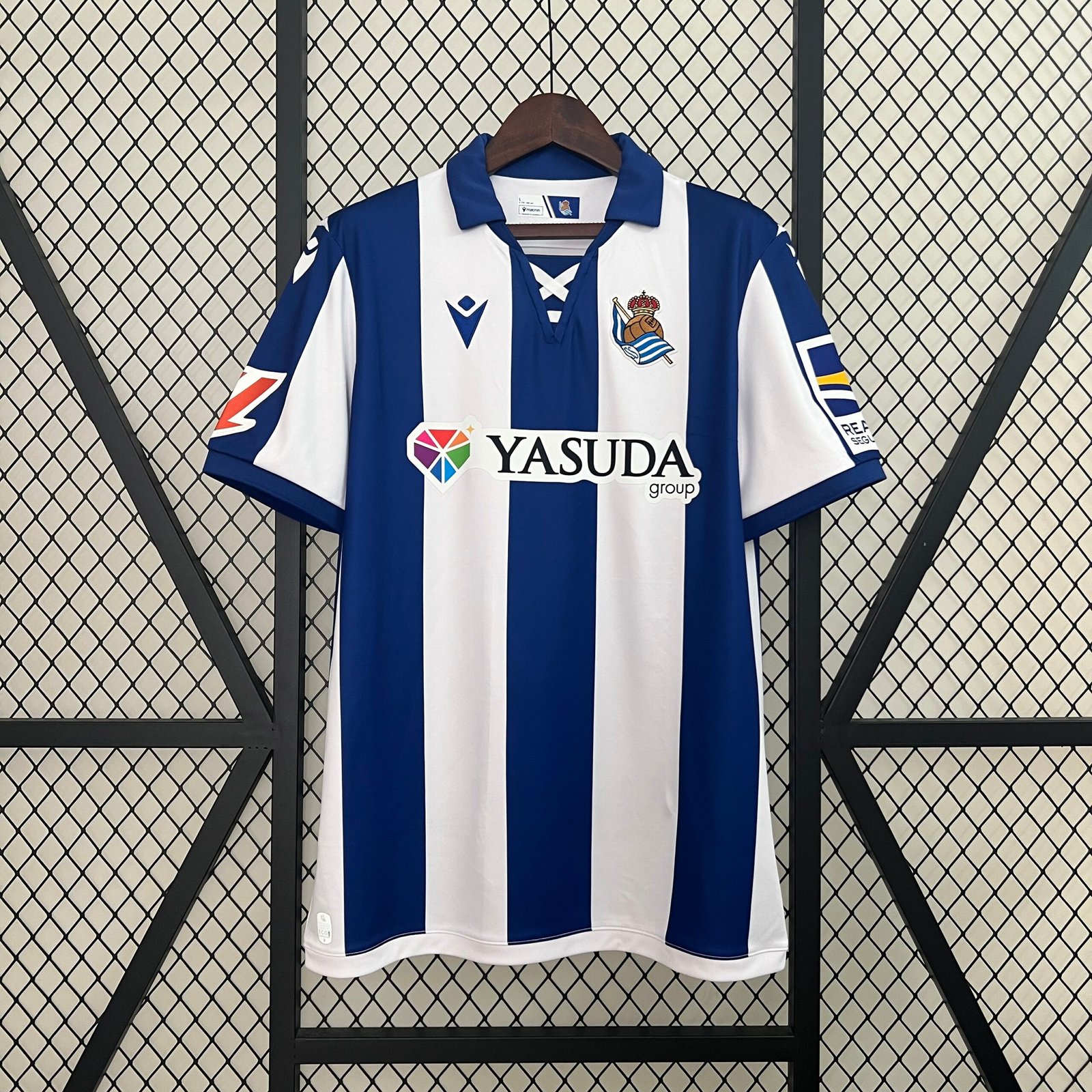 Real Sociedad Soccer Jersey Home Custom Shirt 2024/25