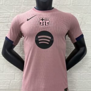 Authentic Soccer Jersey Barcelona Third Away Pink Shirt 2025/26