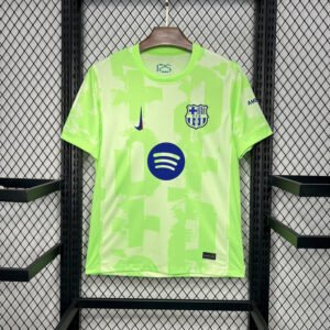 Barcelona Soccer Jersey Third Away Custom Shirt 2024/25 Spotify Logo Without Text