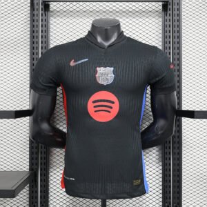 Authentic Barcelona Away Soccer Jersey 2024/25 - Spotify Logo Without Text