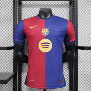 Authentic Soccer Jersey Barcelona Home Shirt 2024/25-Spotify Logo Without Text