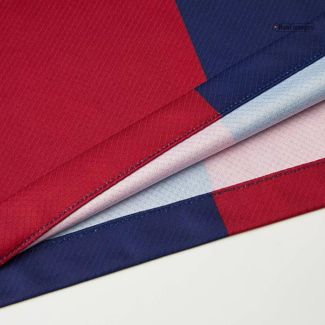 PEDRI #8 Barcelona Home Soccer Jersey 2024/25 - Spotify Logo Without Text - Image 15