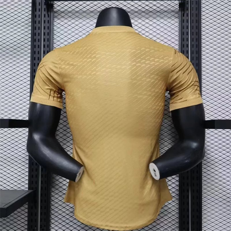 Real Madrid Authentic Soccer Jersey Golden Special Edition Shirt 2023/24 - Image 3