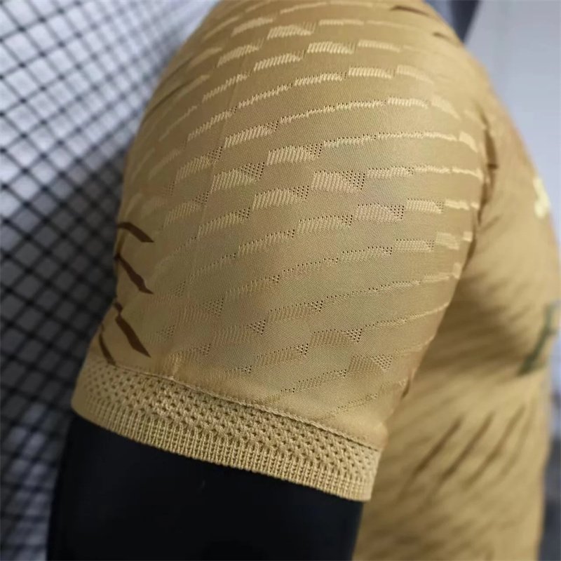 Real Madrid Authentic Soccer Jersey Golden Special Edition Shirt 2023/24 - Image 6