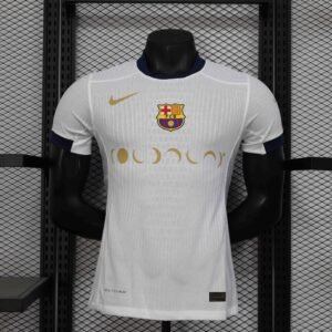 Authentic Football Jersey Barcelona x Coldplay Joint White Special Edition Shirt 2024/25