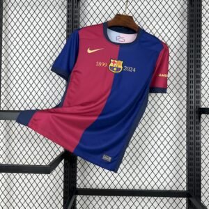 Barcelona Soccer Jersey 125th Anniversary Custom Shirt 2024/25