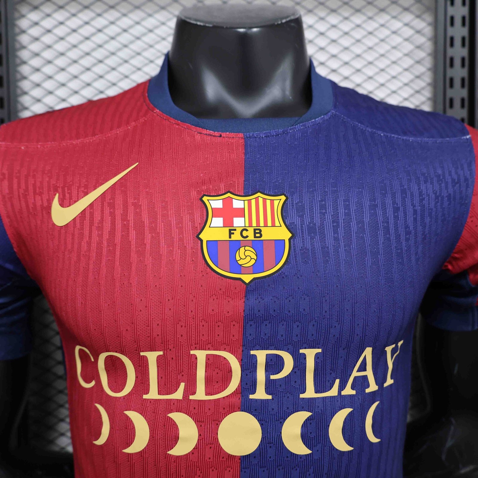 Authentic Soccer Jersey Barcelona Home x Coldplay Shirt 2024/25 - Image 3