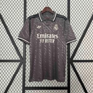 Real Madrid Soccer Jersey Third Away Custom Shirt 2024/25