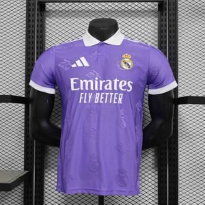 Real Madrid Authentic Soccer Jersey Retro Style Special Edition Shirt 2025/26
