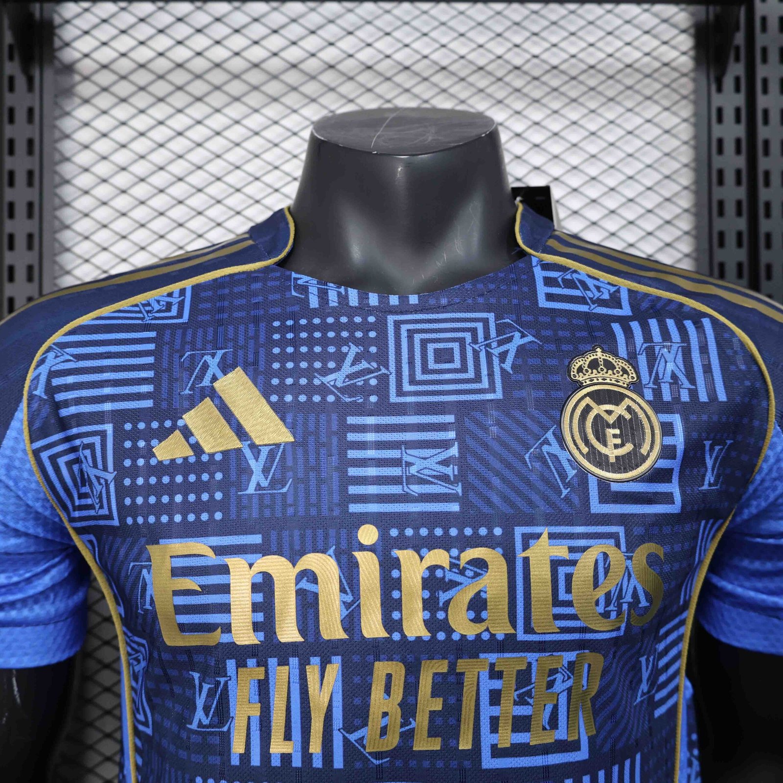 Real Madrid Authentic Soccer Jersey LV Joint Special Edition Shirt 2025/26 - Image 4
