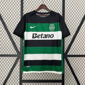 Sporting CP Soccer Jersey Home Custom Shirt 2024/25