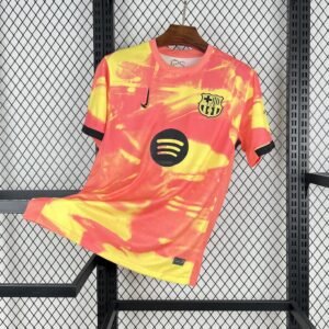 Barcelona Soccer Jersey Pink Training Custom Shirt 2025/26