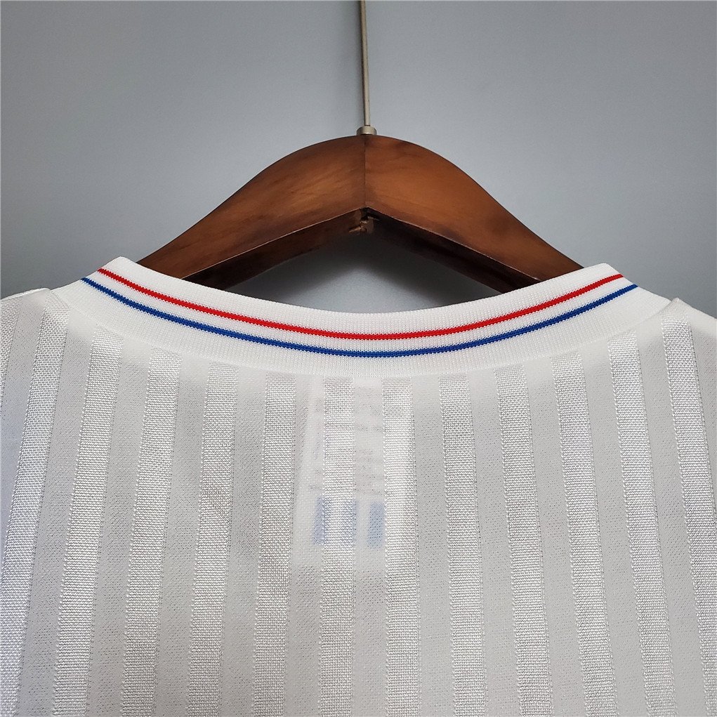 Marseille Retro Soccer Jersey Home Custom Shirt 1989-91 - Image 8