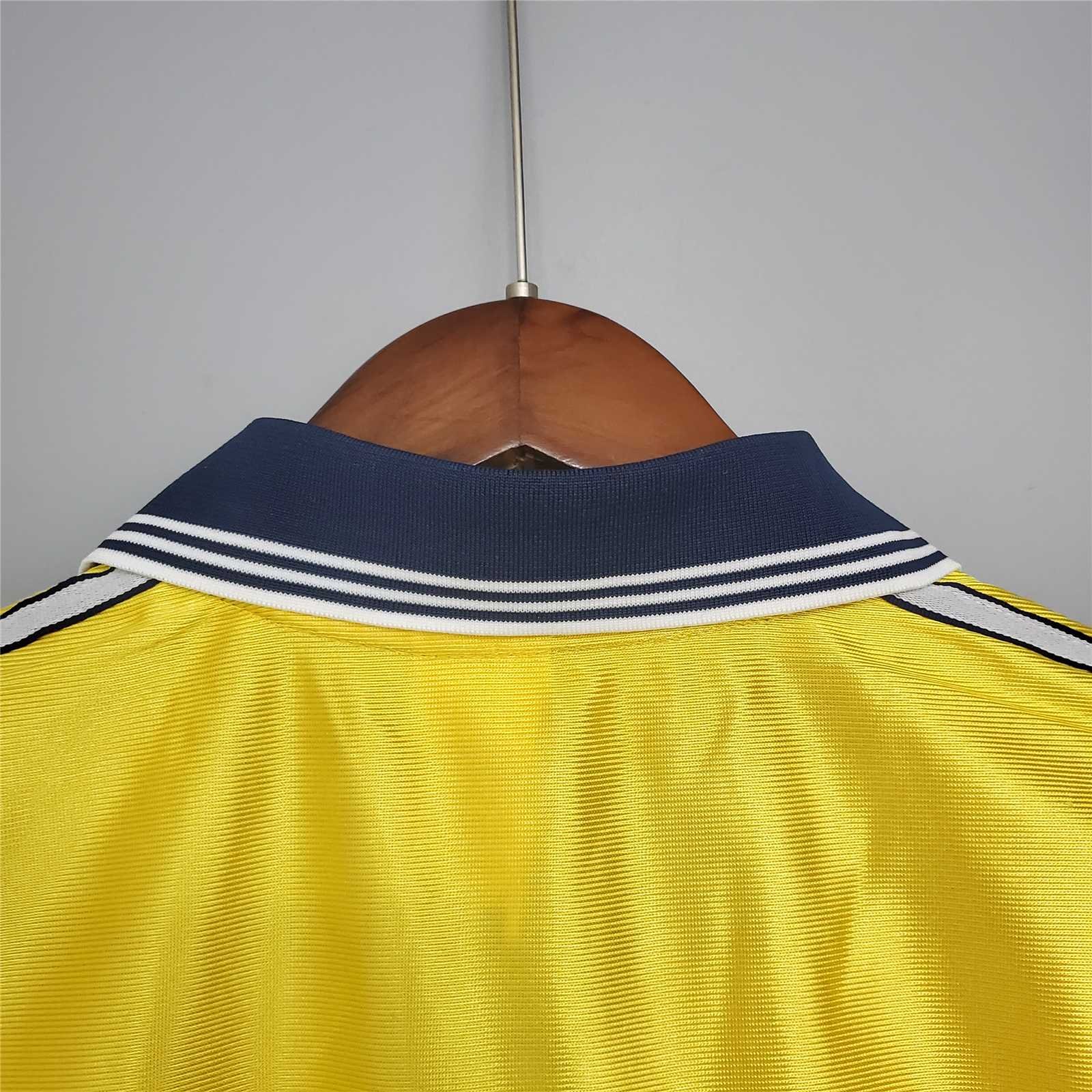 Marseille Retro Soccer Jersey Away Custom Shirt 1998-99 - Image 9