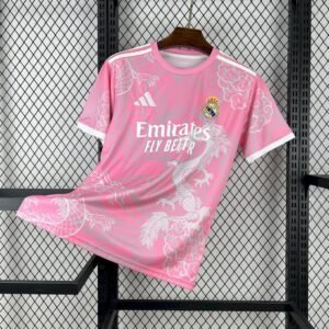 Real Madrid Soccer Jersey Dragon Pink Special Edition Custom Shirt 2025/26