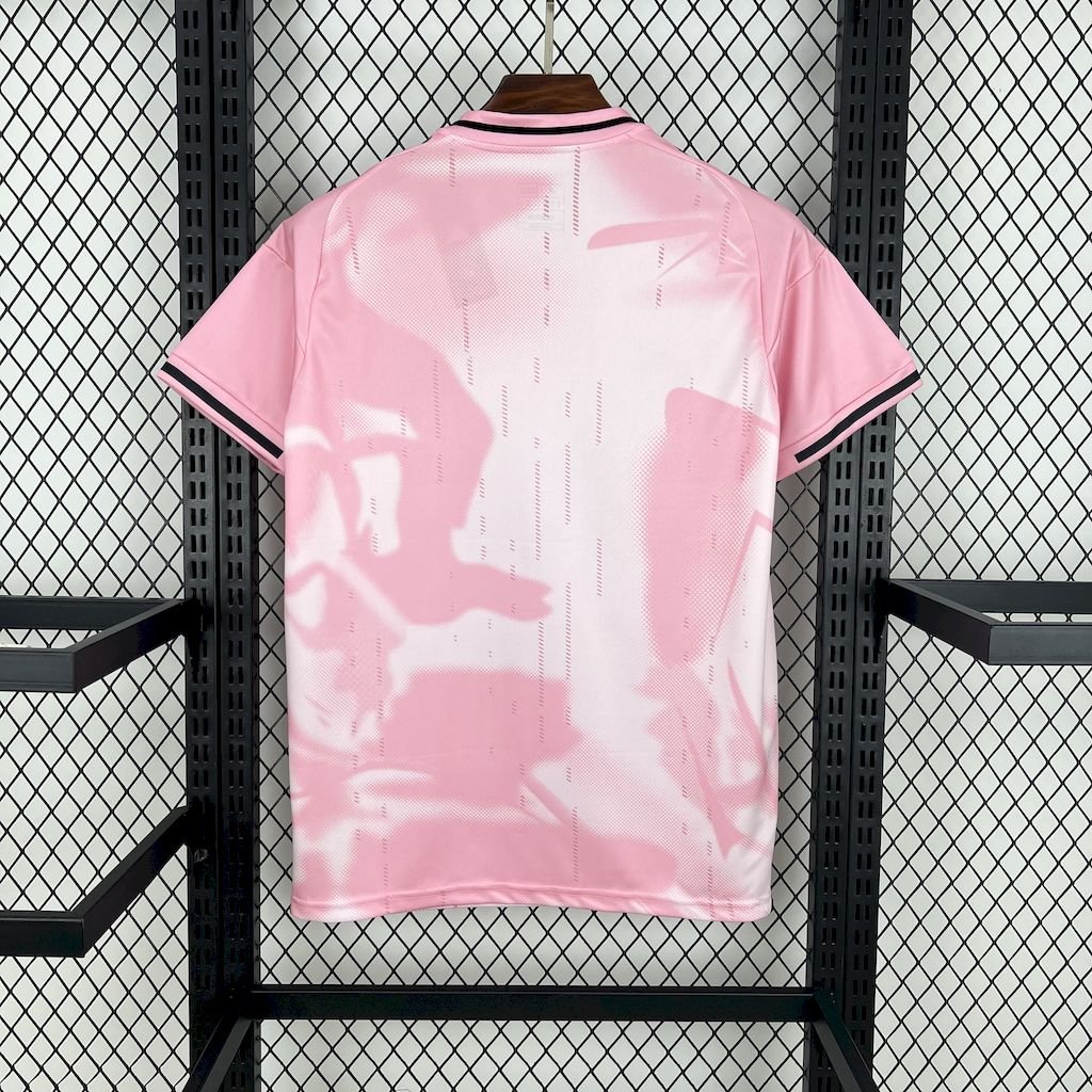Real Madrid Soccer Jersey Pink Special Edition Custom Shirt 2024/25 - Image 3