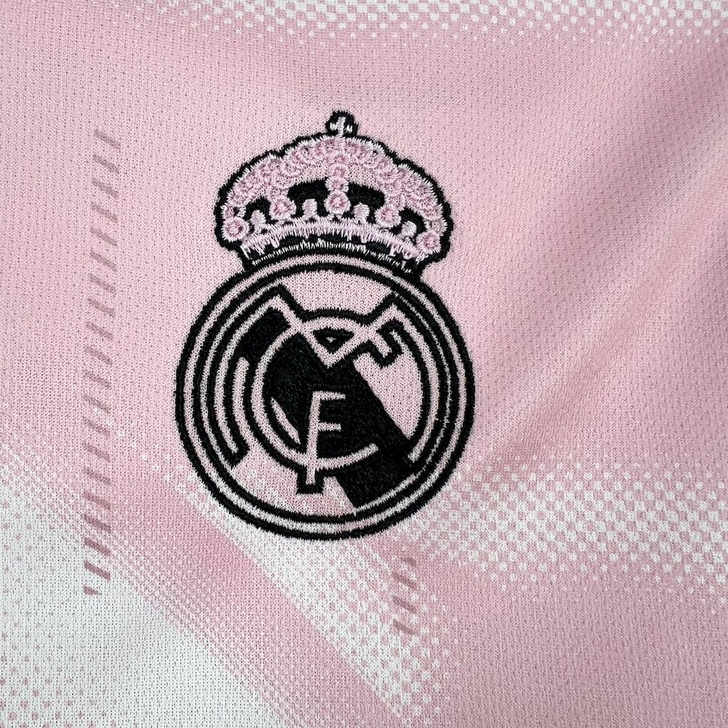 Real Madrid Soccer Jersey Pink Special Edition Custom Shirt 2024/25 - Image 5