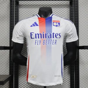 Olympique Lyonnais Authentic Soccer Jersey Home Shirt 2024/25